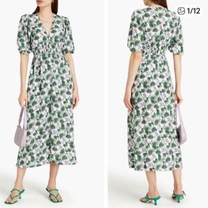 Maje Romantica Floral Print Midi
Dress
